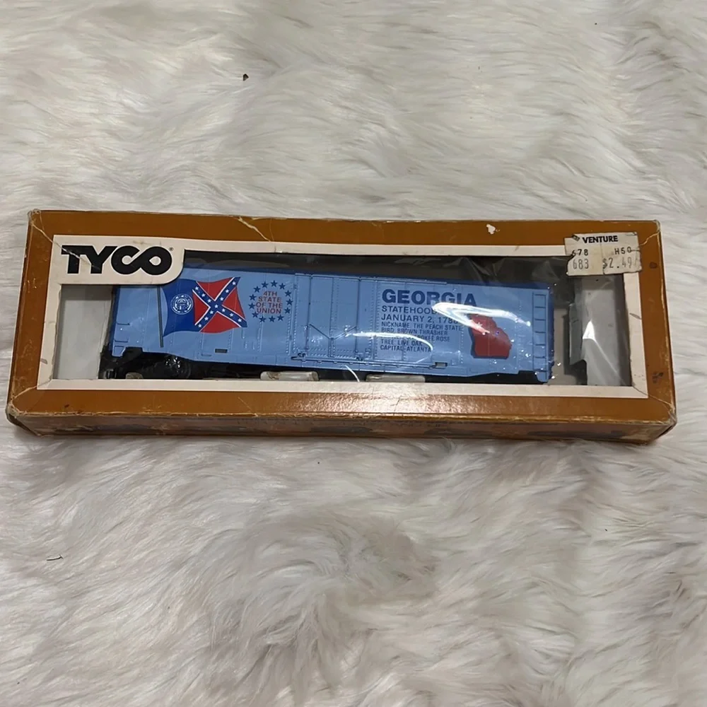Rare Vintage TYCO Original Box Bundle 4 Scale Train Advertisement Company